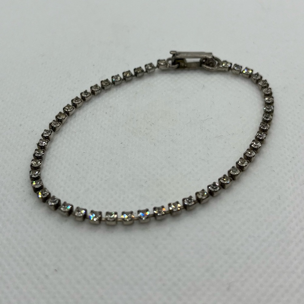 Vintage rhinestone bracelet